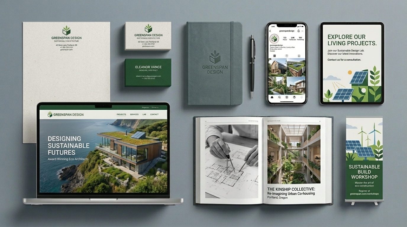 Greenspan Design Branding